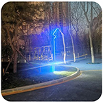 街心公園建設(shè)方興未艾，街心公園（口袋公園）面積不大，用什么樣的景觀燈才能實現(xiàn)畫龍點睛的效果呢
